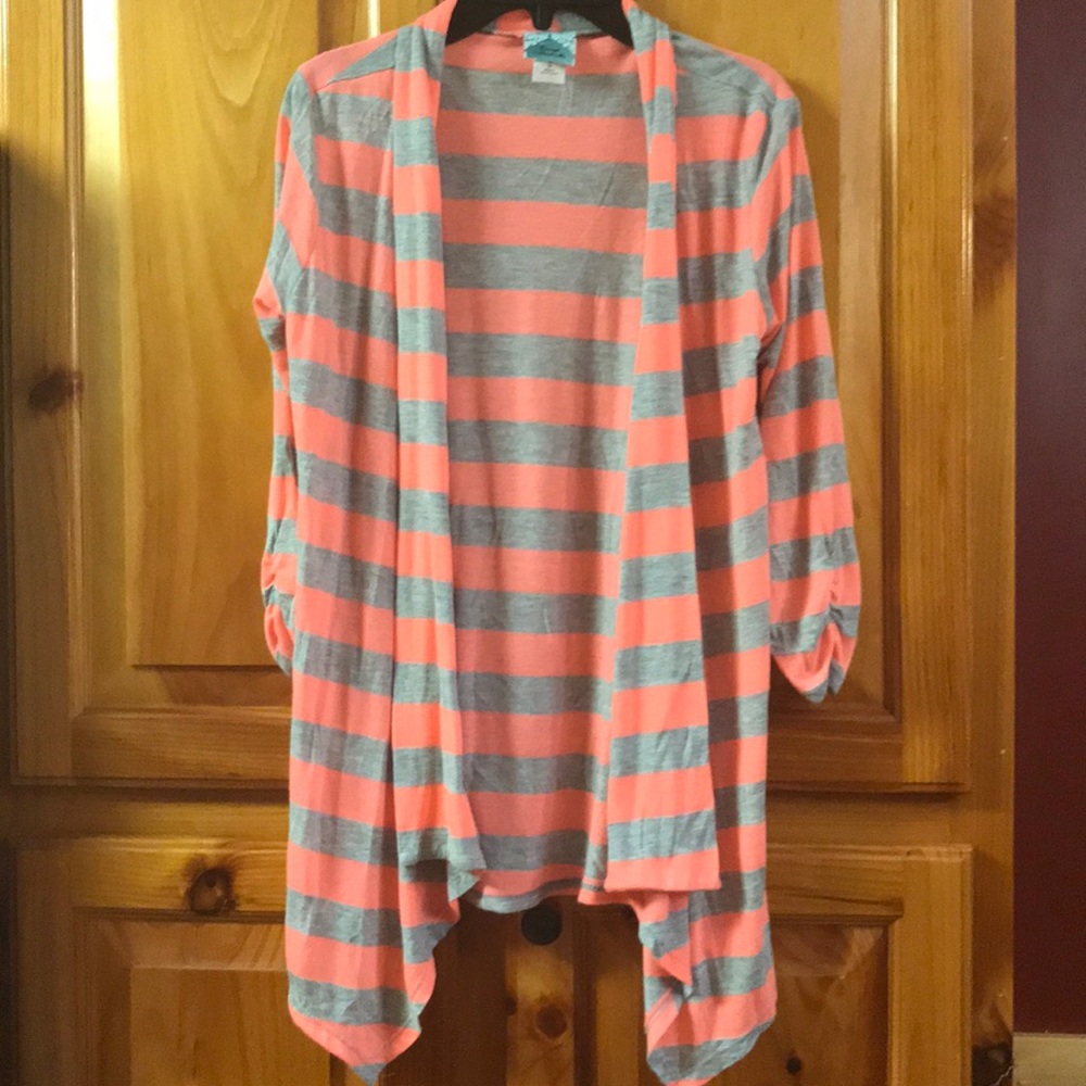 Striped cardigan